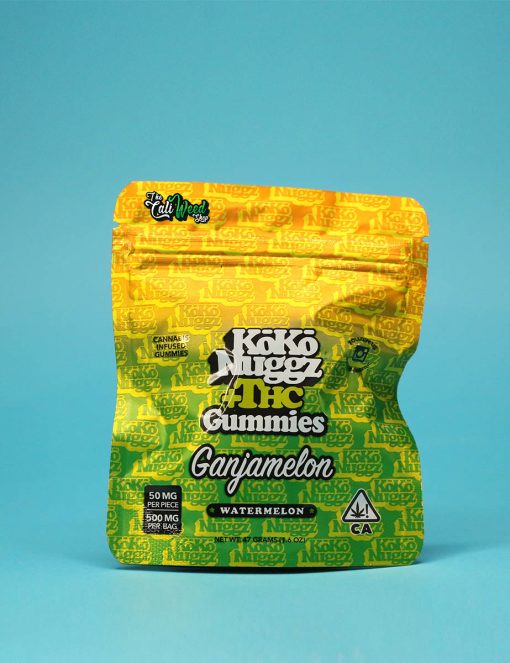 KoKo Nuggz +THC Gummies Ganjamelon Watermelon
